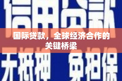 卢龙国际贷款，全球经济合作的关键桥梁