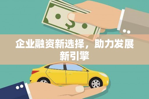 卢龙企业融资新选择，助力发展新引擎