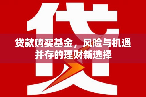 卢龙贷款购买基金，风险与机遇并存的理财新选择