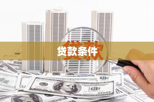 卢龙贷款条件