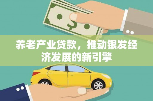 卢龙养老产业贷款，推动银发经济发展的新引擎