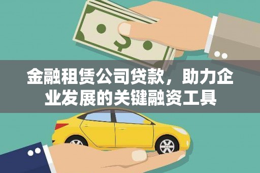 卢龙金融租赁公司贷款，助力企业发展的关键融资工具