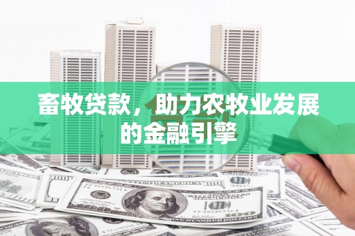 卢龙畜牧贷款，助力农牧业发展的金融引擎