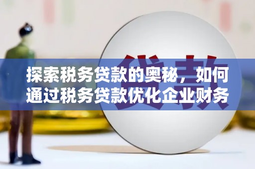 卢龙探索税务贷款的奥秘，如何通过税务贷款优化企业财务