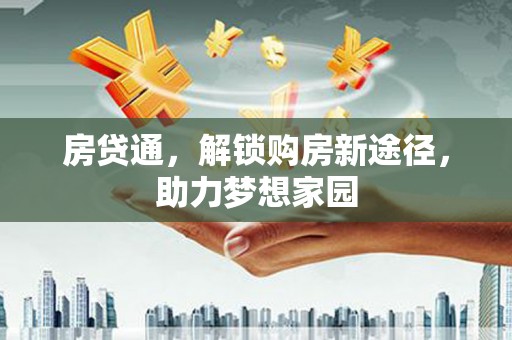 卢龙房贷通，解锁购房新途径，助力梦想家园