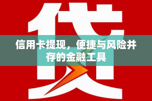 卢龙信用卡提现，便捷与风险并存的金融工具
