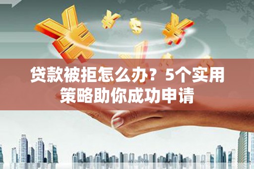 卢龙贷款被拒怎么办？5个实用策略助你成功申请