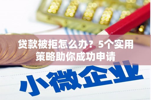 卢龙贷款被拒怎么办？5个实用策略助你成功申请