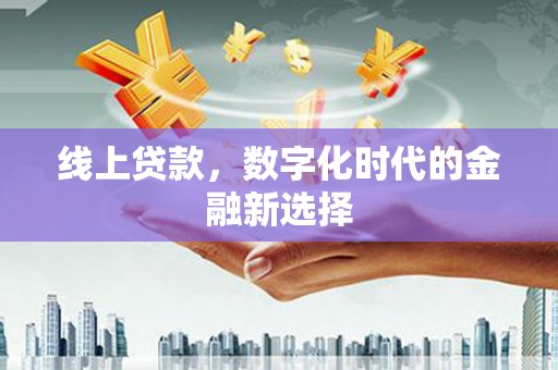 卢龙线上贷款，数字化时代的金融新选择