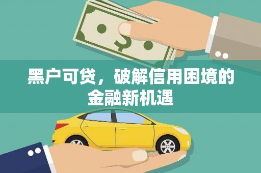 卢龙黑户可贷，破解信用困境的金融新机遇