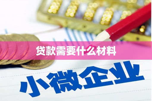 卢龙贷款需要什么材料