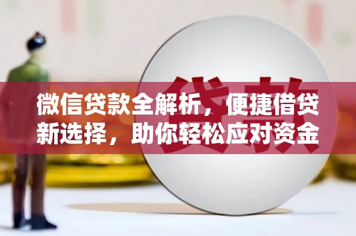卢龙微信贷款全解析，便捷借贷新选择，助你轻松应对资金需求